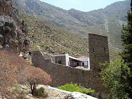Klostret Agios Pandeleimon. Tilos.