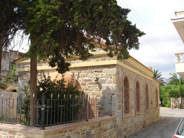 En gammal kyrka. Chios.