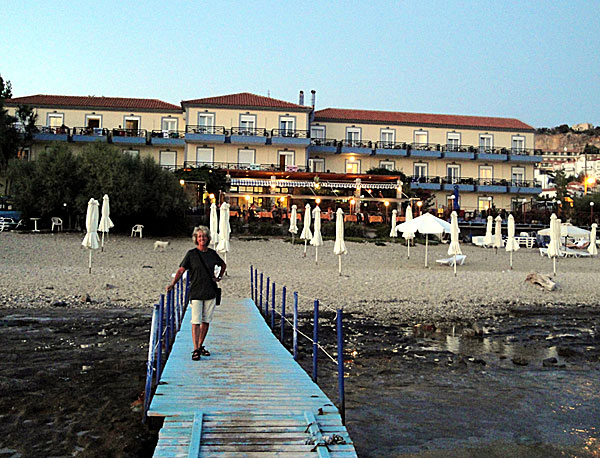 Pebble beach. Agios Isidoros. Lesbos