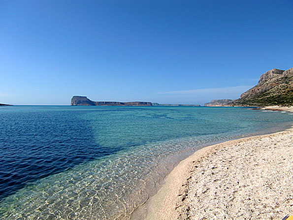Balos beach på Kreta.