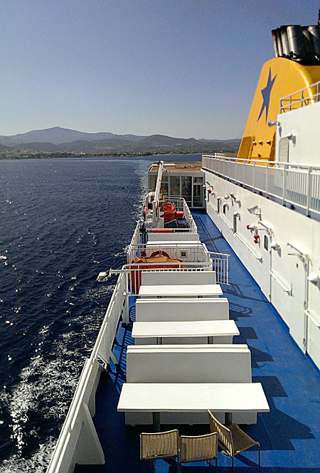Blue Star Delos till Naxos.