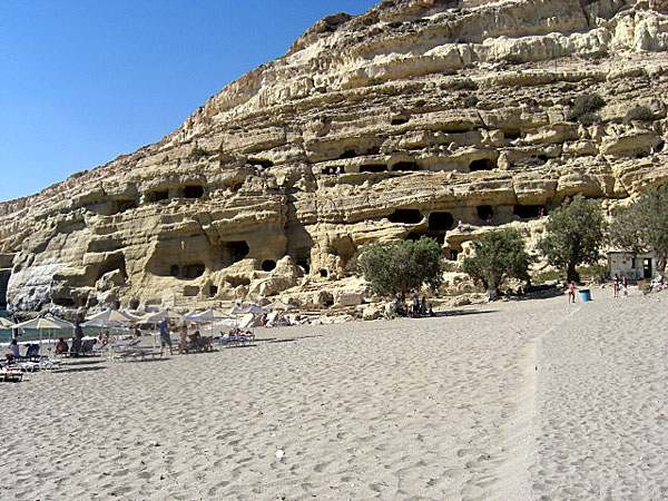 Grottorna i Matala.