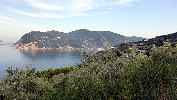 Glisteri och Glyfoneri på Skopelos.