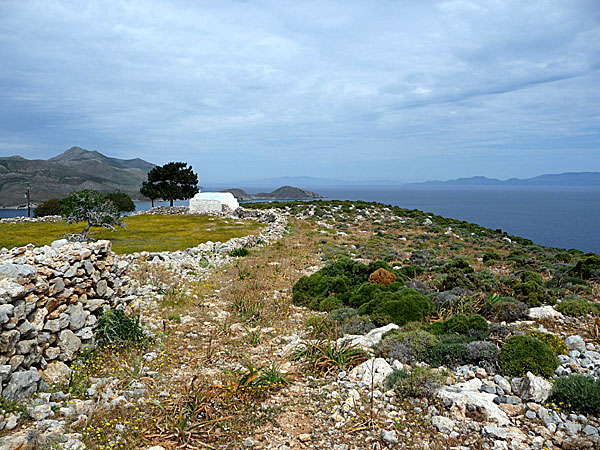 Vi går även till det lilla kapellet Agios Ioannis.