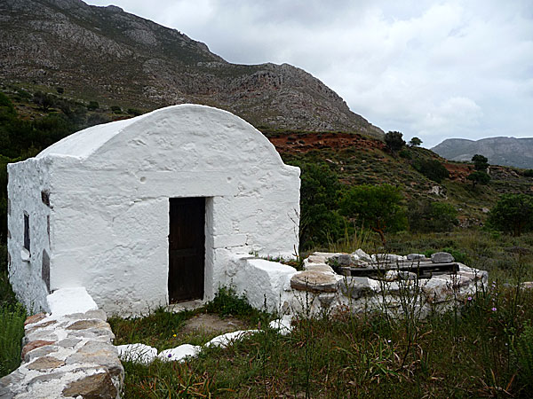 Det finns många små kapell på Tilos.