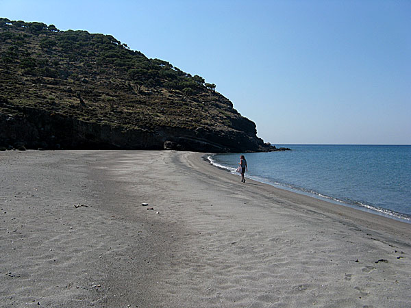 Agios Efstratios. Lidario beach.