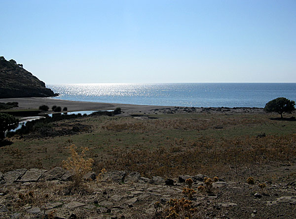 Agios Efstratios. Lidario beach.
